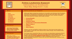 Desktop Screenshot of felineleukemia.org